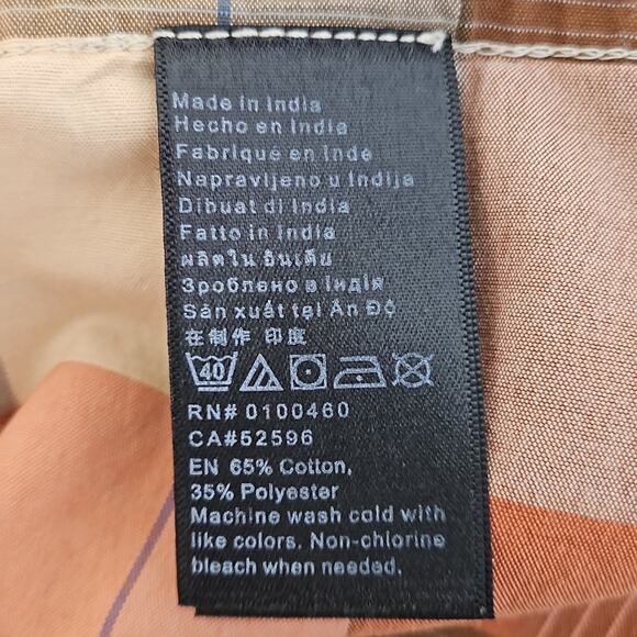 KAVU Freestone Short-sleeve Button-up Plaid Print Shirt | Men's Large - Picture 10 of 12